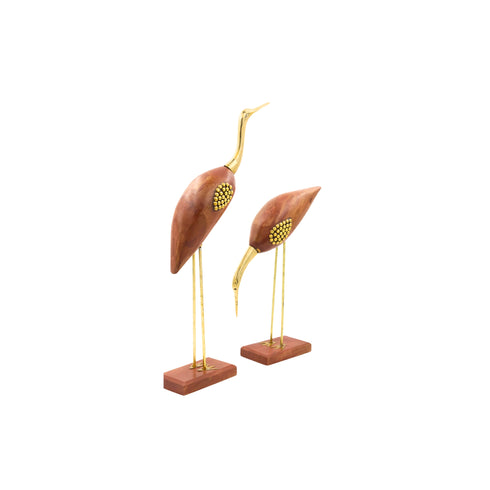 Natriel Wooden Swan Set